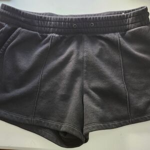 Reebok Women's Black Casual Shorts